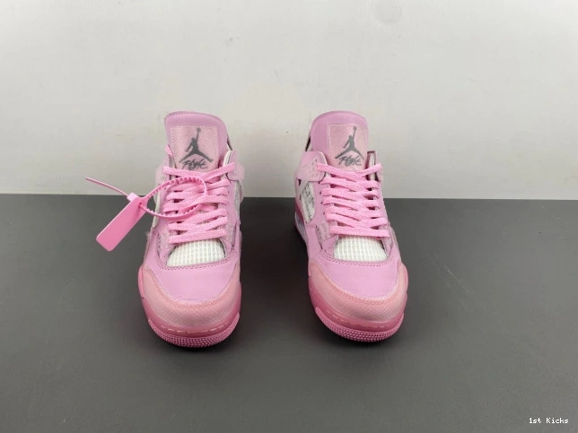 4 X OFF-WHITE JORDAN PINK 0813